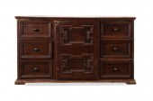 BAROQUE STYLE DARK STAINED PIN