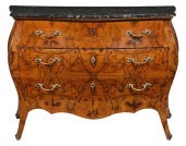 BAROQUE STYLE FIGURED WALNUT I
