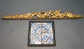 BAROQUE STYLE GILTWOOD ARCHITE