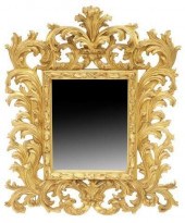 BAROQUE STYLE GILTWOOD WALL MI