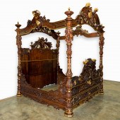 BAROQUE STYLE HIGHLY CARVED &