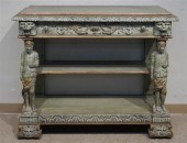 BAROQUE STYLE LIGHT GREEN PAIN