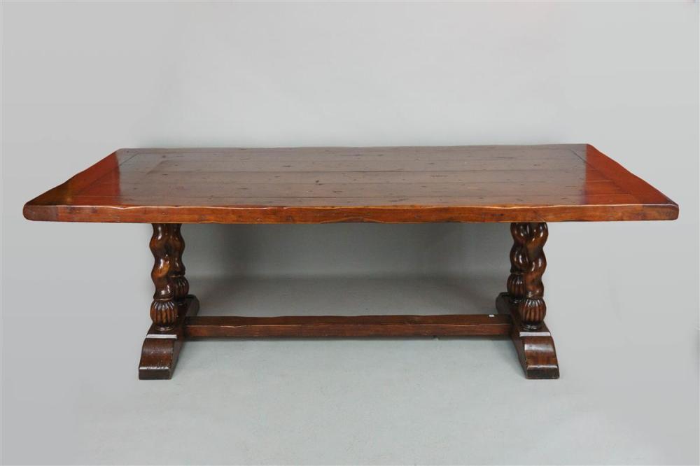 BAROQUE STYLE MAHOGANY DINING