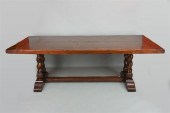 BAROQUE STYLE MAHOGANY DINING
