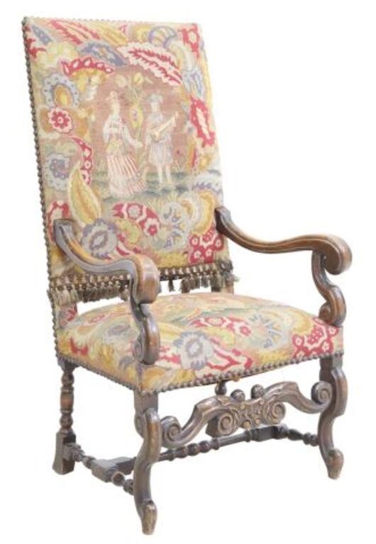BAROQUE STYLE NEEDLEPOINT