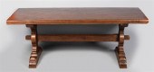 BAROQUE STYLE OAK TAVERN TABLE