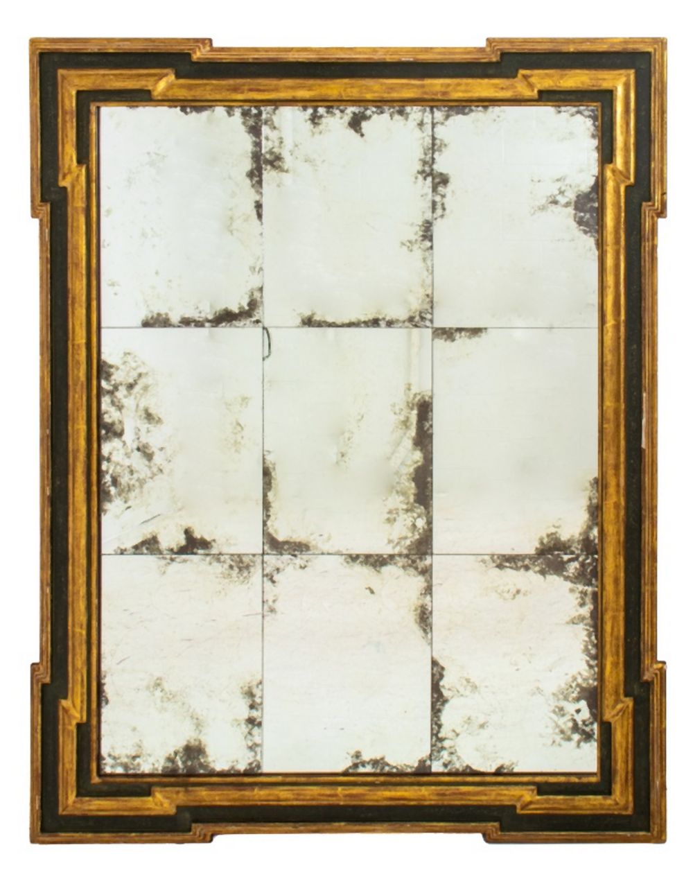 BAROQUE STYLE PARCEL GILT AND