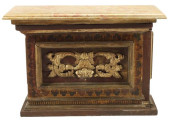 BAROQUE STYLE PARCLE GILT ARCH