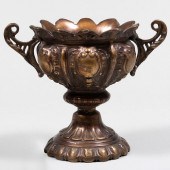 BAROQUE STYLE PATINATED-METAL