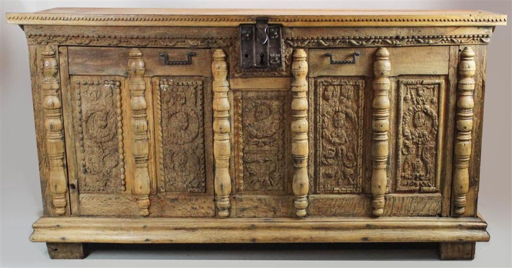 BAROQUE STYLE SPANISH CARVED WOOD