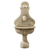 BAROQUE STYLE STONE WALL FOUNT