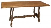 BAROQUE STYLE TRESTLE BASE DIN