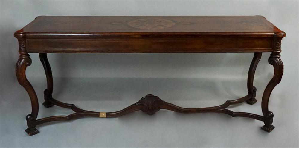 BAROQUE STYLE WALNUT CONSOLE