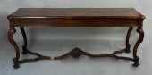 BAROQUE STYLE WALNUT CONSOLE T