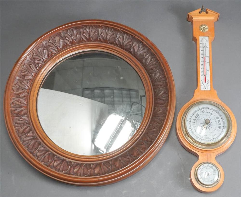 BAROQUE STYLE WALNUT CONVEX