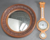 BAROQUE STYLE WALNUT CONVEX MI