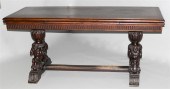 BAROQUE STYLE WALNUT TRESTLE E