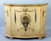 BAROQUE STYLE WHITE PAINTED PO