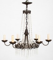 BAROQUE STYLE WROUGHT IRON & G