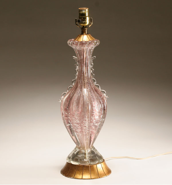 Barovier Murano amethyst art
