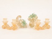Barovier Murano art glass cand
