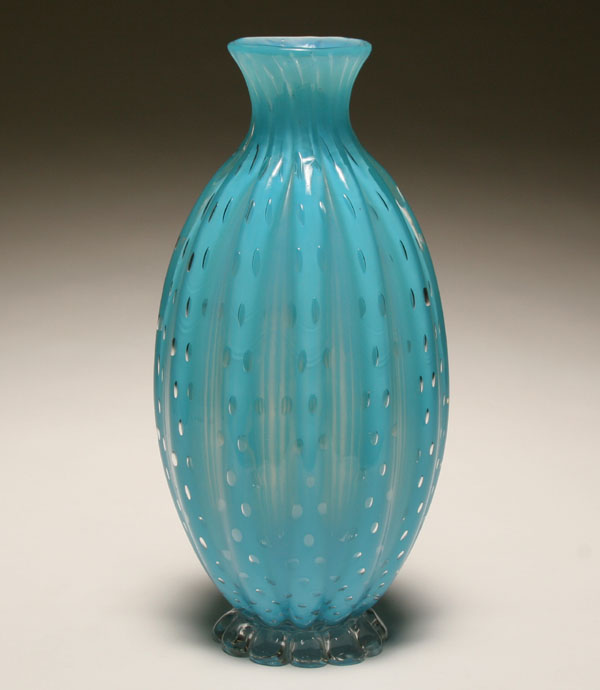 Barovier Murano art glass vase,