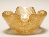 Barovier & Toso gold triangula