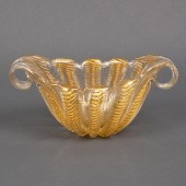 BAROVIER & TOSO MURANO GOLD-FL