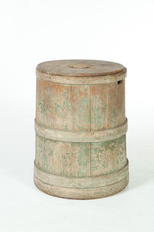 BARREL.  American  19th century 