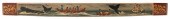 BARREL STAVE WITH FOLK ART PAI
