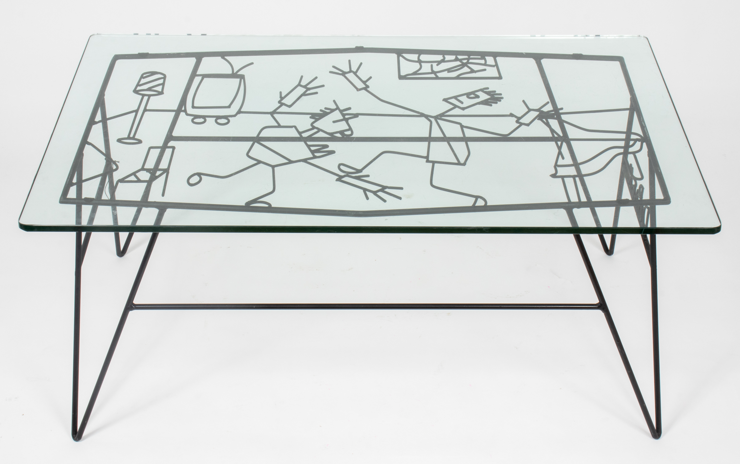 BARRETT DEBUSK FIGURAL IRON & GLASS