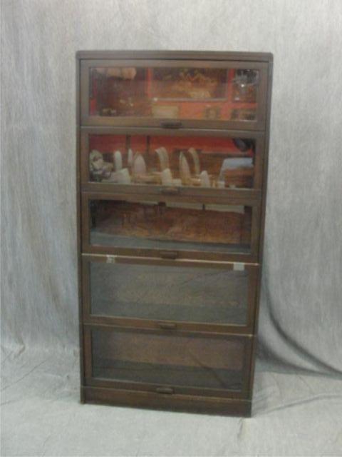 Barrister's Bookcase. 5 stack. From