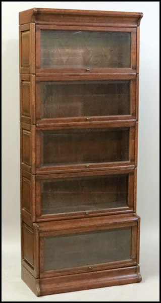 BARRISTER'S BOOKCASE. Five-stack H: