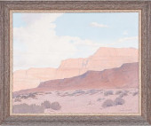 BARRY ATWATER OIL ON CANVAS<br