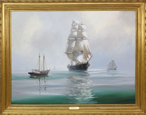 BARRY MASON OIL ON CANVAS