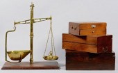 BARTLETT BRASS SCALES W/ LAP D