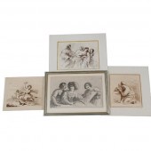 Bartolozzi Engravings After Gu