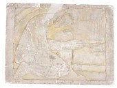 BAS-RELIEF TILE DEPICTING A KN