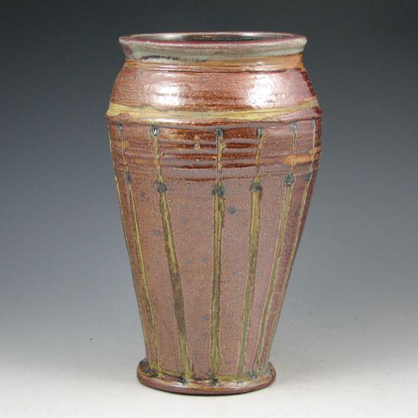 Basch Studio pottery vase with