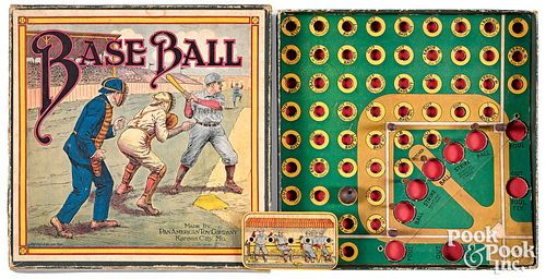 BASE BALL BOARD GAME, BY PAN