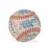 BASEBALL, 27 SIGNATURES INCL.1