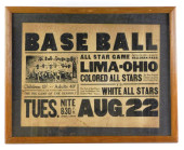 BASEBALL: BASEBALL POSTER FOR
