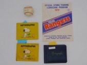 BASEBALL MEMORABILIA LOT, WHIC