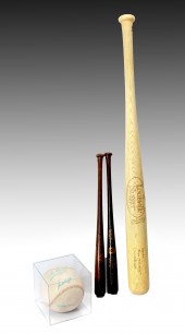 BASEBALL NOVELTY LOT: 1) Giant