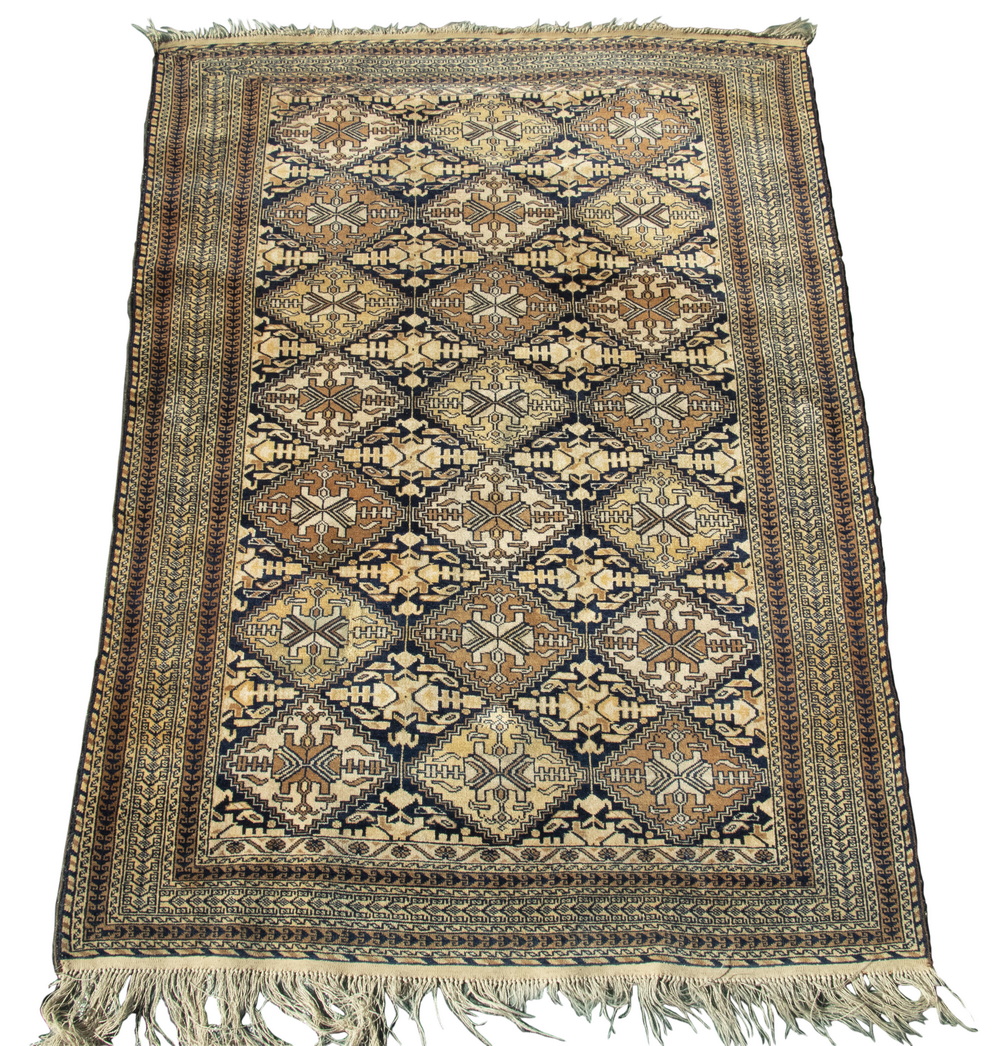 BASHIR DESIGN RUG, 4'3" X 6' Bashir