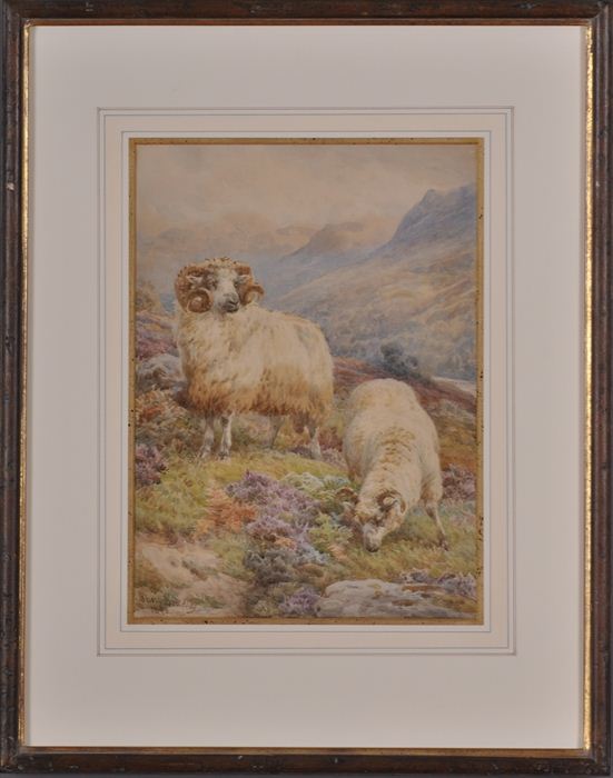 BASIL BRADLEY (1842-1904): TWO