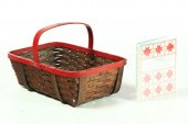 BASKET AND BOOK.  American  ea