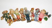 BASKET LOT ADVERTISING DOLLS10