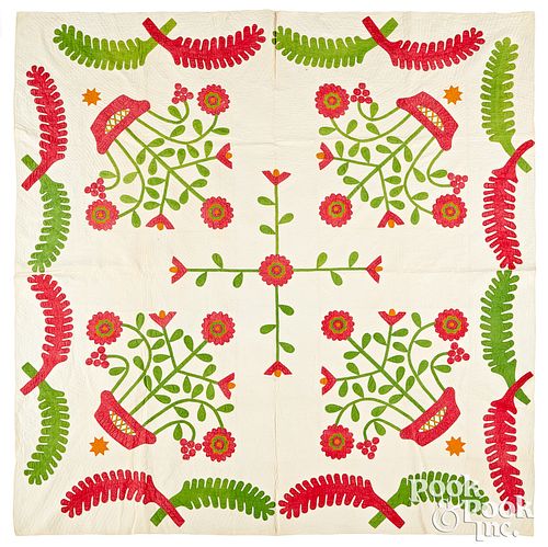 BASKET OF FLOWERS QUILTBasket of