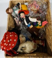 BASKET WITH COLLECTIBLE EUROPE